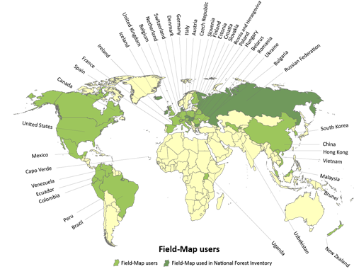 Field-Map in field use